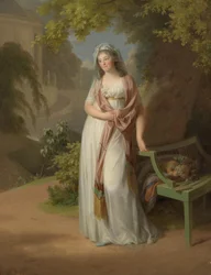 Retrato de Louise de Anhalt-Dessau (1750-1811)
